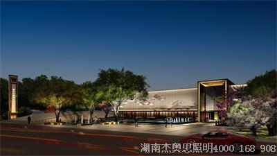 湘江北城售樓部亮化設(shè)計完工