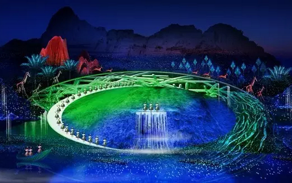 景觀亮化，音畫夜游實(shí)景演出